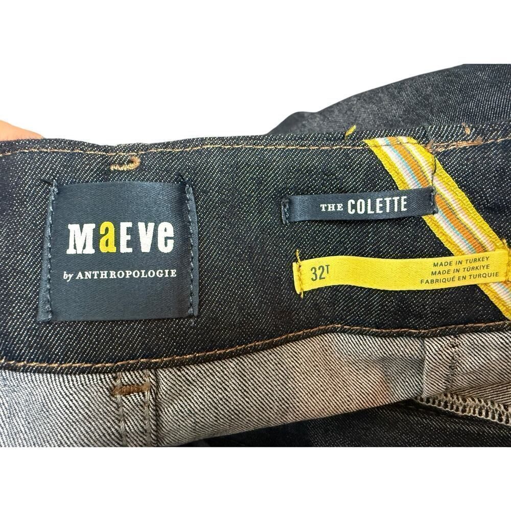 Anthropologie Maeve The Colette Full Length Jeans Women’s Sz. 32T - Picture 7 of 8